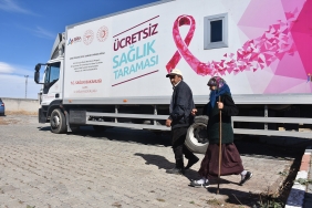 Kars'ta sağlık ekipleri köylerde kanser taraması yapıyor